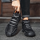 cheap Hiking Boots-Men&#039;s Brown Faux Leather Outdoor Hiking Boots with Handcrafted Stitching, Lace-Up Design, and Non-Slip Sole - Durable and Comfortable Adventure Footwear