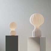 abordables lámpara de noche-lámpara de mesa globo de aire caliente blanco cálido 18 &quot;28&quot; lámpara de mesa led lámpara de escritorio deco creativa moderna minimalista sala de estar dormitorio restaurante de cabecera seda de gusano
