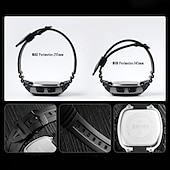 abordables Relojes digitales-Relojes Deportivos Digitales Impermeables para Hombre Reloj Militar de Cuarzo para Hombre Reloj de Pulsera Masculino