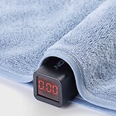 abordables Les serviettes-Serviette de bain pour hommes, serviette de douche, portable pour la maison, douce, absorbante, à séchage rapide, sans perte de cheveux, grande serviette, pour hommes uniquement