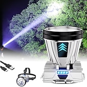 abordables Faros delanteros-1 PC 6 W Linternas y luces de camping Impermeable 3 en 1 Blanco 2 V 1 Cuentas LED