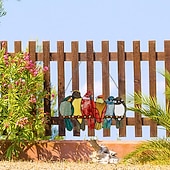 tanie rzeźby ścienne-witraże okienne, dekoracyjne 9 ptaków na witrażu drucianym, rękodzieło witrażowe, pomysł na prezent na urodziny, Wielkanoc, Boże Narodzenie lub na każdą okazję