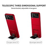 preiswerte Samsung-Handyhülle-Handy Hülle Handyhüllen Für Samsung Galaxy Z Flip 7 Z Flip 6 Z Flip 5 Z Flip 4 Z Flip 3 Rückseite Ständer Stoßfest Retro PC