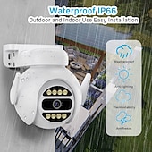 お買い得  屋内IPネットワークカメラ-4mp スピードドーム自動追跡 ptz カメラスマートホーム屋外ワイヤレス wifi カメラ監視モニター