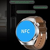 お買い得  スマートウォッチ-gt4 プロ スマート ウォッチ 1.54 インチ amoled hd スクリーン スポーツ ブルートゥース コール nfc コンパス gps メンズ レディース ビジネス 防水 スマートウォッチ アクティビティ トラッカー Android iOS と互換性あり