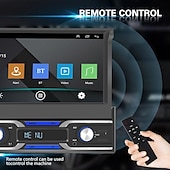 Χαμηλού Κόστους Σετ Bluetooth Αυτοκινήτου/Hands-free-7 ιντσών 1din android 10.1 ραδιόφωνο αυτοκινήτου autoradio οθόνη αφής συσκευή αναπαραγωγής πολυμέσων αυτοκινήτου υποστηρίζει ασύρματη αναπαραγωγή αυτοκινήτου και αυτόματες λειτουργίες android κάμερα