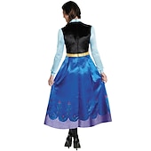 preiswerte Kostüme für Paare und Gruppen-Paare Frozen Prinzessin Anna Prinz Hans Kostüm Märchen Cosplay Kostüm Outfits Herren Damen Film Cosplay Party Cosplay Halloween Karneval Maskerade