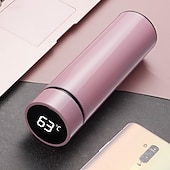 abordables appareils électroménagers-480 ml tasse thermos numérique affichage intelligent de la température bouteille d&#039;eau conservation de la chaleur flacon thermos sous vide pour café thé