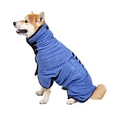 economico Abbigliamento e Accessori per Cani-Prodotti per cani Prodotti per gatti Telo da bagno Accappatoio asciutto per cani Di tendenza stile sveglio Inverno Traspirante Morbido Lavabile Comodo Esterno Casual / quotidiano Abbigliamento per