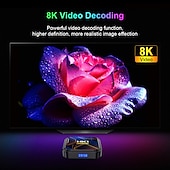 رخيصةأون تي في بوكس-صندوق التلفزيون الذكي hk1 rbox k8s android 13 8k android tv box rgb light 4gb 64gb wifi6 Dual wifi 2023 pk android 12 6k