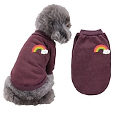abordables Ropa y Accesorios para Perros-Perros Gatos Sudadera Moda Fresco Invierno Templado Transpirable Suave Lavable Cómodo Víspera de Todos los Santos Exterior Casual Diario Ropa para perros for Bichón Frisé Pomerania Animal doméstico