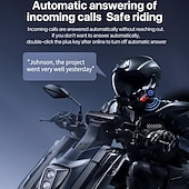 cheap Motorcycle Helmet Headsets-X7 Bluetooth 5.0 Motorcycle Helmet Headset Headphone Wireless Motorcycle Handsfree Stereo Earphone MP3 Speaker Waterproof