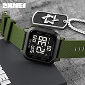 abordables Relojes digitales-Reloj Digital Militar Impermeable SKMEI 1894 para Hombre Reloj Deportivo Resistente a Impactos Estilo Electrónico de Moda