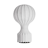 abordables lámpara de noche-lámpara de mesa globo de aire caliente blanco cálido 18 &quot;28&quot; lámpara de mesa led lámpara de escritorio deco creativa moderna minimalista sala de estar dormitorio restaurante de cabecera seda de gusano