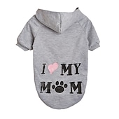 abordables Sweats à capuche-Chien Chat Pulls à capuche Mode Fête Hiver Respirant Doux Lavable Confortable Noël Extérieur Décontracté Quotidien Vêtements pour Chiens for Bichon Frisé Spitz Nain Bébé Animal Papillon Petit