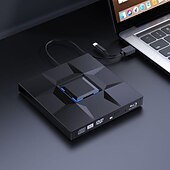 cheap Cables &amp; Adapters-New Portable DVD Recorder 8X External Optical Drive External DVD Drive Recorder