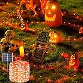 preiswerte Solarschulenleuchten-solar kupferdraht licht park rasen party außenbeleuchtung weihnachten string zimmer layout dekorative string licht