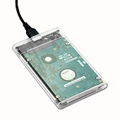 halpa Tietokoneen oheislaitteet-kovalevy kotelo 2.5 usb 3.0 sata kotelo läpinäkyvä ulkoinen caddy hdd ssd