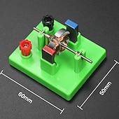 cheap Office Supplies-DIY DC Motor Model Kit - Educational Physics Experiment Toy for Students, Hands-On Learning Tool