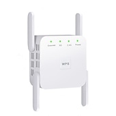 זול ראוטרים אלחוטיים-5GHz wifi repeater אלחוטי wifi extender 1200mbps wi-fi מגבר 802.11n מגבר אות wifi לטווח ארוך 2.4g wifi repiter