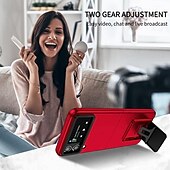 preiswerte Samsung-Handyhülle-Handy Hülle Handyhüllen Für Samsung Galaxy Z Flip 7 Z Flip 6 Z Flip 5 Z Flip 4 Z Flip 3 Rückseite Ständer Stoßfest Retro PC