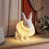 cheap Bedside Lamp-Table Lamp Rabbit Light,LED Night Light Bedside Sleeping Cartoon Table Lamp Rabbit Miffy Gift Cute Decoration Gift Can Be Used As Night Light 110-240V