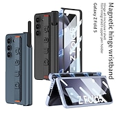 tanie Etui do telefonów Samsung-telefon Kılıf Na Samsung Galaxy Z Fold 5 Z Fold 4 Osłona tylna Pojemnik na ołówki Magnetyczne Ochrona całego ciała PC