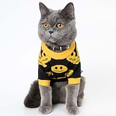 ieftine Pulovere-Câini Pisici Pulovere Jumper Modă Drăguţ Iarnă Respirabil Απαλό Lavabil Comfortabil În aer liber Casul / Zilnic Îmbrăcăminte pentru câini for Bichon Frise Pomeran un Animalut Fluture Small