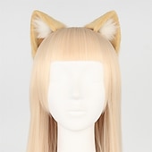 levne Doplňky pro úpravu vlasů-čelenka zvířecí ucho cosplay roztomilá simulace kočičí ucho živé vysílání vlasové doplňky styling kočičích uší (napařený chléb ve tvaru kočičího ucha) čelenka