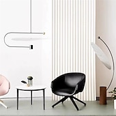 preiswerte Insellichter-20 cm Liniendesign Pendelleuchte Acryl Eisen Moderner Stil Vintage Modern 110-120V 220-240V