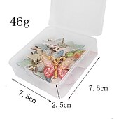 cheap Wall Accents-30pcs Stereoscopic 3D Simulation Butterfly Pushpins Creative Pushpins Decorative Flowers Cork Board Nails For Bulletin Boards, Photos, Wall Charts School Supplies And Accessories
