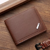 cheap Card Holders &amp; Cases-Stylish and Durable Men&#039;s PU Leather Bifold Wallet with Card Slots - Perfect Gift for Him