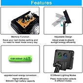 cheap Solar String Lights-Solar Copper Wire Lights Led Fairy Lights String Outdoor Waterproof Ground Plug Decorative Lights Christmas Lights