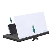 お買い得  スマホホルダー-14 スクリーン拡大鏡携帯電話ポータブル 3d hd 拡大プロジェクター画面引き伸ばし映画ショートビデオゲーム