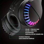 levne TWS Pravá bezdrátová sluchátka-bezdrátová BT sluchátka s potlačením hluku hifi stereo zvuk mikrofon hluboké basy proteinové náušníky duhové rgb podsvícení dobíjecí přes ucho sluchátka pro pc mac hra cestovní třída domácí kancelář