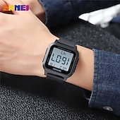 abordables Relojes digitales-Reloj Digital Militar Impermeable SKMEI 1894 para Hombre Reloj Deportivo Resistente a Impactos Estilo Electrónico de Moda