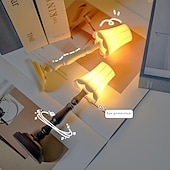 billige Bordlamper-retro nattlys sovesal soverom nattbord øyebeskyttelse liten lampe nattbord europeisk mini ornament dekorasjon hjem gaver