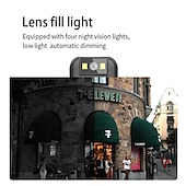 cheap Indoor IP Network Cameras-New HD Mini DV infrared night vision recorder 180 degree rotating lens outdoor sports camera