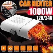 cheap Car Heating Equipment-12V/24V Demister Car Auto Portable 2 In 1 Heater Cooler Fan Plugin Dryer