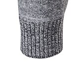 cheap Men&#039;s Cardigan Sweater-Men&#039;s Cardigan Sweater Mens Dress Sweaters Ribbed Knit Regular Knitted Plain Stand Collar Warm Ups Modern Contemporary Daily Wear Going out Clothing Apparel Fall &amp; Winter Wine Red Blue S M L