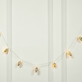 abordables Luces de cadena de fiesta-Luz de cuerda de alambre de cobre 2M 10LEDS lámpara de piña agujas de pino guirnalda de hadas de jardín lámparas de decoración para las fiestas