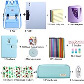 cheap Laptop Bags,Cases &amp; Sleeves-744 Pieces Back to School Supplies Kit for Kids K-12, School Essentials Supplies Set Bulk for Girls, Boys, Teachers. Includes Backpack, Pencils, Folders, Notebooks and Much More for Students All Ages