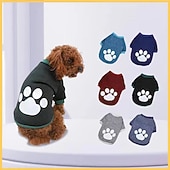 preiswerte Hundebekleidung &amp; Zubehör-Hunde Katzen Pullover Modisch Casual / sportlich Winter Atmungsaktiv Outdoor Casual Kleidungs-Outfits für Hundewelpen