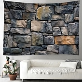 Недорогие пейзаж гобелен-Настенный кирпич, висящий гобелен, настенная живопись, большой гобелен, фреска, декор, фотография, фон, одеяло, занавеска, украшение для дома, спальни, гостиной