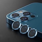 olcso iPhone-képernyővédők-1 készlet Kamera lencsevédő Kompatibilitás Apple iPhone 16 iPhone 15 Pro Max Plus iPhone 15 Pro Max Plus 14 13 12 11 Edzett üveg 9H erősség Anti Bubbles Anti-ujjlenyomat Nagyfelbontású (HD