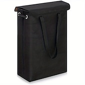 billiga Tvättpåsar- och korgar-45l tunn tvättkorg med lock smal hand fin hand smutsig tvättkorg sovrum dagis hel korg förvaringspåse