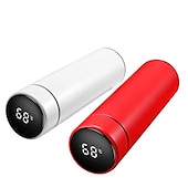 abordables appareils électroménagers-480 ml tasse thermos numérique affichage intelligent de la température bouteille d&#039;eau conservation de la chaleur flacon thermos sous vide pour café thé