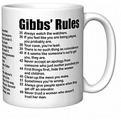 cheap Mugs &amp; Cups-Gibbs Rules mugs 11oz Simple Office Ceramic Coffee Mug Success criteria Tea Cup Gift For Your Wife Husband