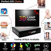 Недорогие 3D ночники-оптическая иллюзия 3d средний палец ночник 16 цветов изменение питания USB пульт дистанционного управления сенсорный переключатель декор лампа светодиодная настольная настольная лампа дети Рождество