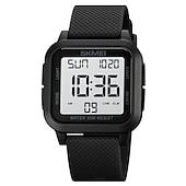 abordables Relojes digitales-Reloj Digital Militar Impermeable SKMEI 1894 para Hombre Reloj Deportivo Resistente a Impactos Estilo Electrónico de Moda